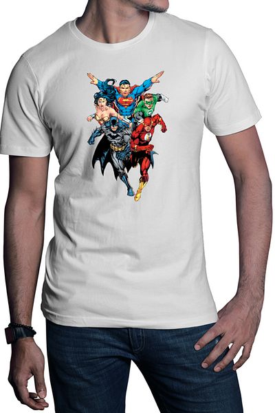 OEM Men's T-shirt Wonder Woman Avengers Justice League Batman Ironman Flash