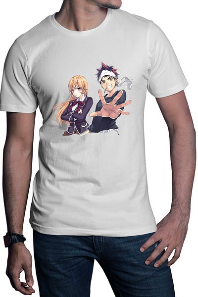 OEM Men's T-shirt Food Wars Souma Erina Gourmet Bishoujo