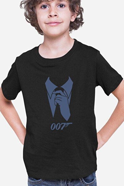 OEM James Bond White Collar Ian Fleming MI5 Παιδικό T-shirt