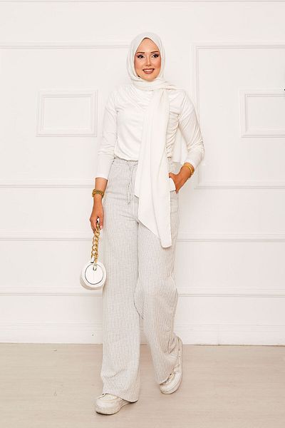 EBRUTESETTÜR Buy Rubber Laced Striped Casual Trousers