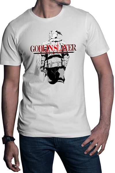 OEM Men's T-shirt Goblin Slayer Armor Heavy Anime Gore Manga Powerful Sword