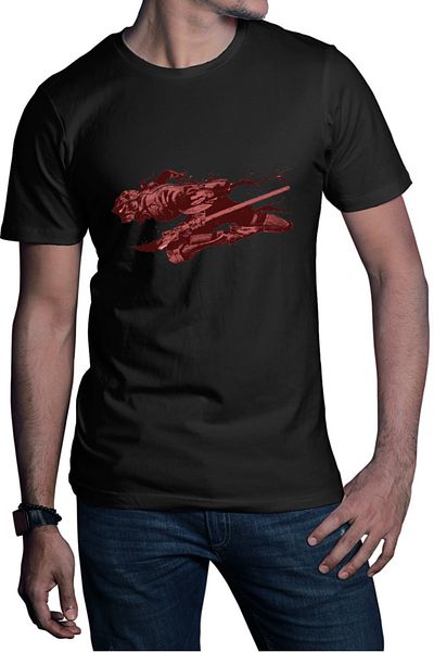 OEM Tricou barbati Goblin Slayer Axe Weapons Silver Order Adventurer Guild