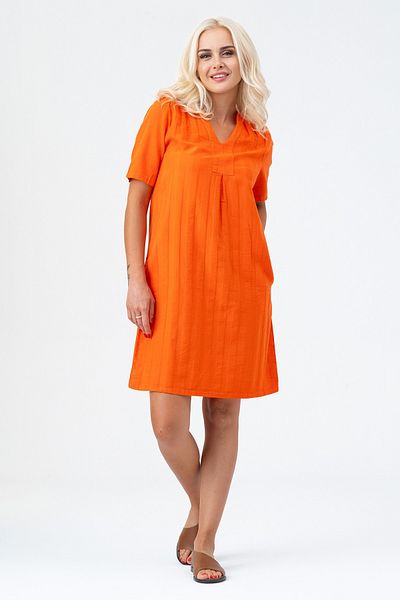 Bold & Young Washed Cotton Lycra Dress with Pockets