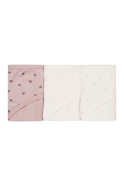 ESOTIQ Women's Classic Panties Set 3-Pack Cotton & Elastane Briefs Plain & Patterned | Mia-Mia