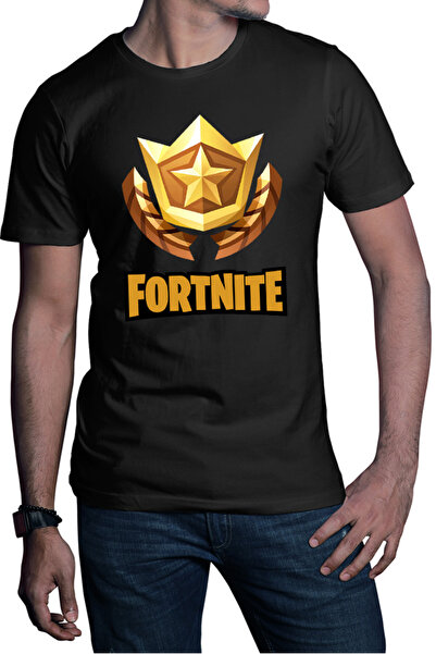 OEM Tricou barbati Fortnite Gold Elo Seasons Gameplay Powerful Best Player