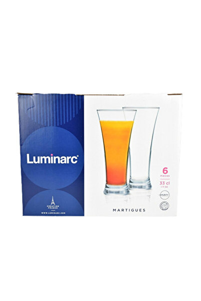 Luminarc 6-Piece Martigues Drink Glass 330ml