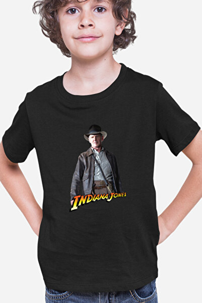 OEM Παιδικό μπλουζάκι με τον Ιντιάνα Τζόουνς του Τζορτζ Λούκας από το βιντεοπ...