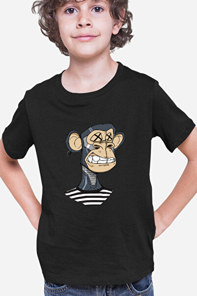 OEM Tricou copii NFT Monkey Currency Money Trend Animal