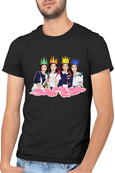 OEM Мъжка тениска Red Velvet K-Pop Happiness Seulgi Bae Irene Yeri