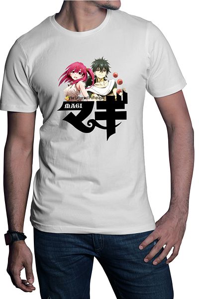 OEM Tricou barbati Magi The Labyrinth of Magic Morgiana Judar Red Balls