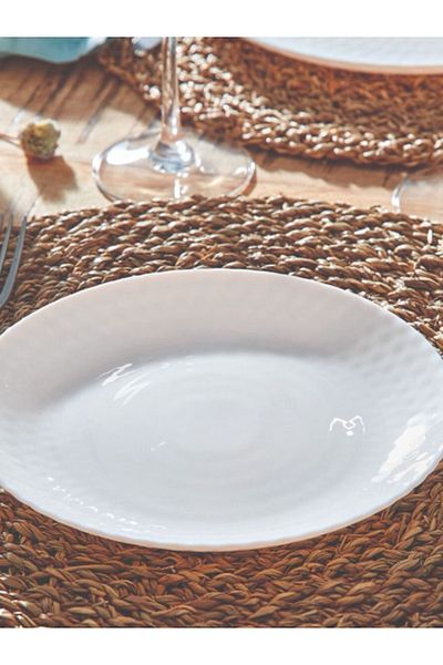 Luminarc Pampille Dishwasher and Microwave Safe Tempered Glass Dessert Plate 19cm