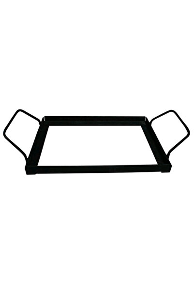 shumee Tavă pentru o placă/farfurie de sare cu mânere - metalică, practică pe...