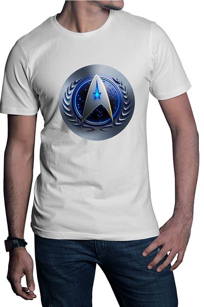 OEM Tricou barbati Star Trek Starft United Federation Planets Emblem