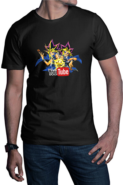 OEM Tricou barbati Yu Gi Oh Yugi Mutou Youtube Academy Converte