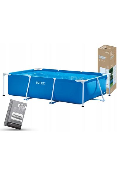 Intex Piscină dreptunghiulară 260 x 160 x 65 cu structură #28271NP