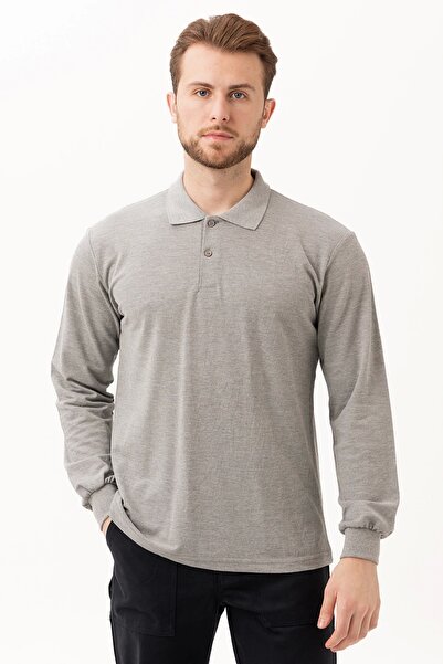 Kardelen İş Elbiseleri Gaura Polo T-Shirt Gray Melange