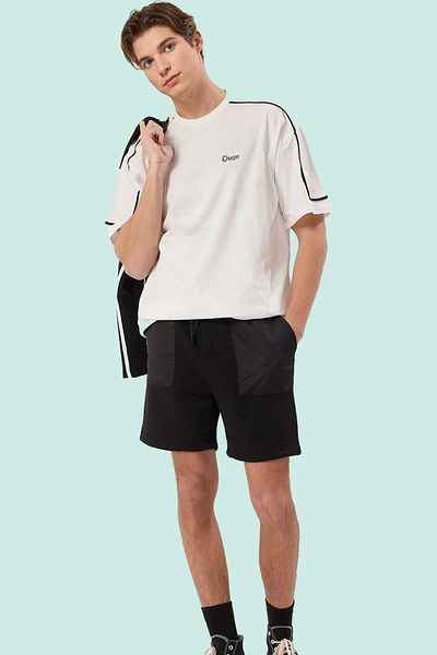 PayBuy Men's Short Shorts Regular Waist Straight Silhouette Comfortable Casual Sports Weekend Summer Indispensable