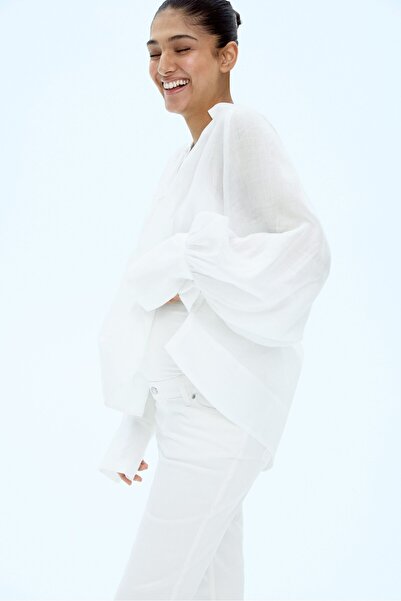 H&M MAMA Slim Ankle Jeans