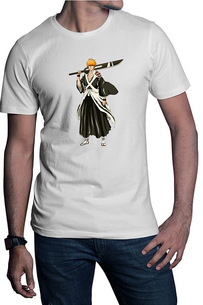 OEM Tricou barbati Bleach Ichigo Animeeater Yamamoto Rukia