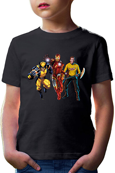 OEM Ironman Star Trek Wolverine DC Universe Παιδικό T-shirt