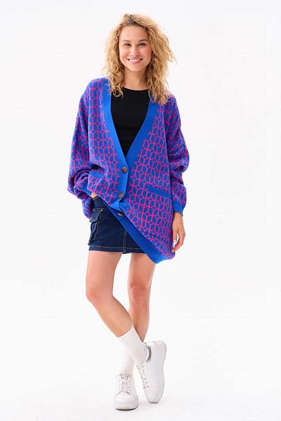 Blue Shadow Women's Socrates Bs Sapphire Cardigan