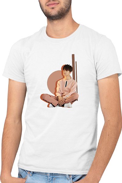 OEM Men's T-shirt Seventeen Alone Concept Woozi Joshua Hong Hoshi