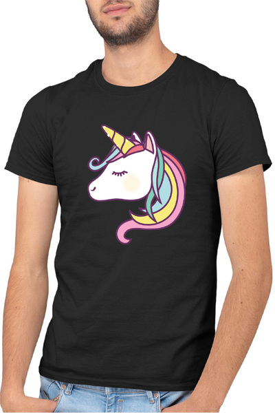 OEM Ανδρικό T-shirt Unicorn Squad Horse Magic Fairytale