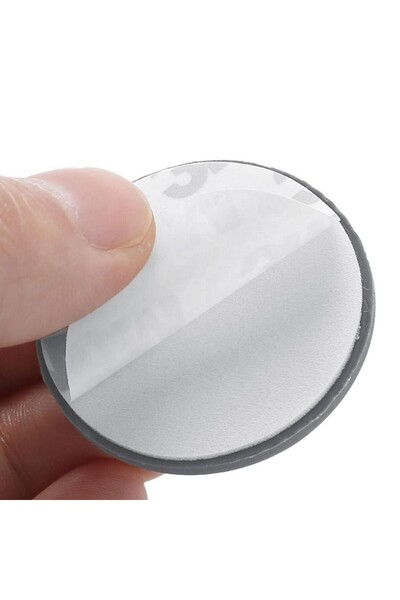 PROCART Door handle stopper, round, self-adhesive, diameter 6 cm