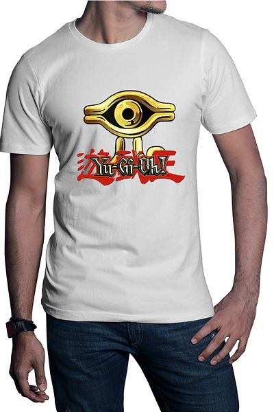 OEM Men's T-shirt Yu Gi Oh Yugi Mutou Eye of Horus Symbol Ra Egypt