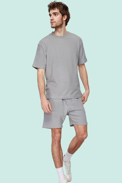 PayBuy Men's Cotton Textured Jogger Shorts Casual Daily Summer Styles Where Weekend Style Meets