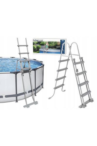 BESTWAY Scară de siguranță pentru piscină 122 cm #58331