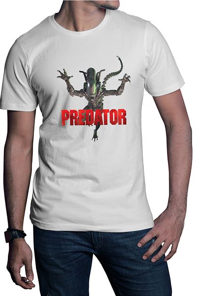 OEM Men's T-shirt Predator Alien Covenant Isolation Heroes