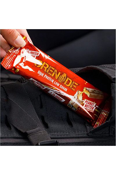 Grenade Grenade High Protein Low Sugar Bar - Peanut Chocolate Chip, 12 x 60g (Carton)