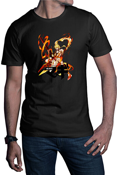 OEM Ανδρικό T-shirt Magi Ο Λαβύρινθος της Μαγείας Alibaba Fire Sword