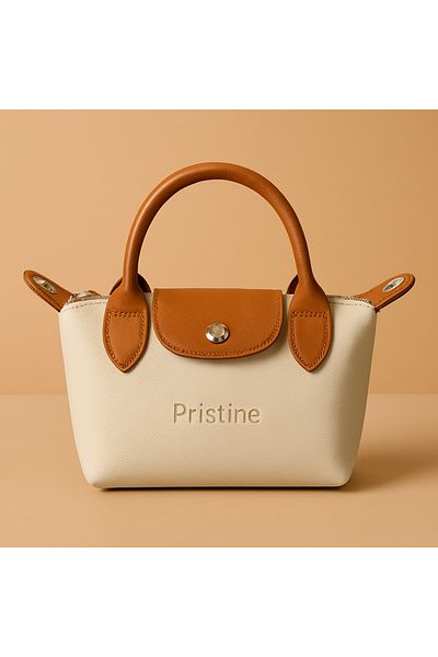 chicora Pristine Mini Clamshell Handbag