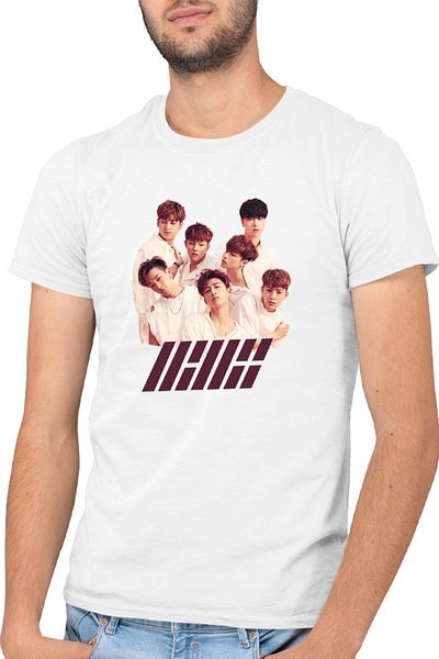 OEM Men's T-shirt iKon Koo Jun-hoe Jinhwan Song Yunhyeong Cosplay Comeback