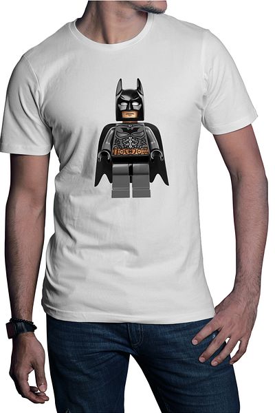 OEM Tricou barbati Batman Minifig Super Heroes Movie
