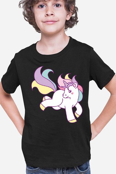 OEM Tricou copii Unicorn Squad Happy Beautiful Rainbow