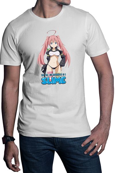 OEM Men's T-shirt TenSura That Time Slime Milin Powerful Demon