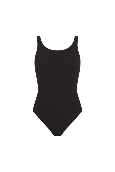 Bloovii Women's Swimsuit Classic with Open Back Textured Crash Material | Sunnyday