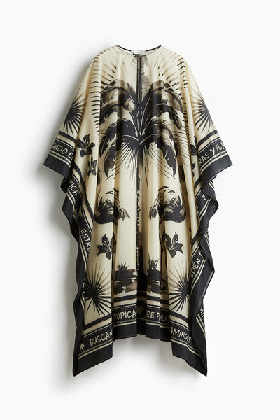 H&M Oversize Kaftan Elbise