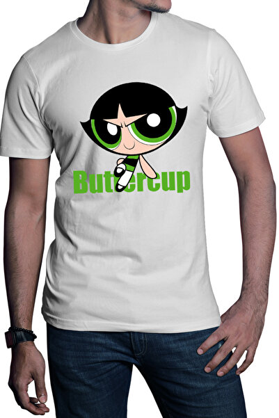 OEM Tricou barbati The Powerpuff Girls Buttercup Tomboy Strong