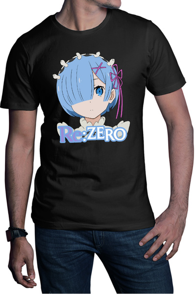 OEM Tricou barbati Re Zero REM Maiden Light Novel Manga Cosplay