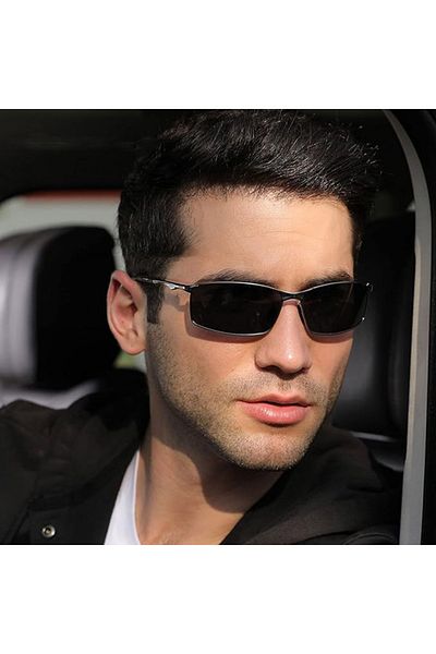SKYDDAR INNOVATION Men's sunglasses, Polarized, Skyddar 559, Black;grey