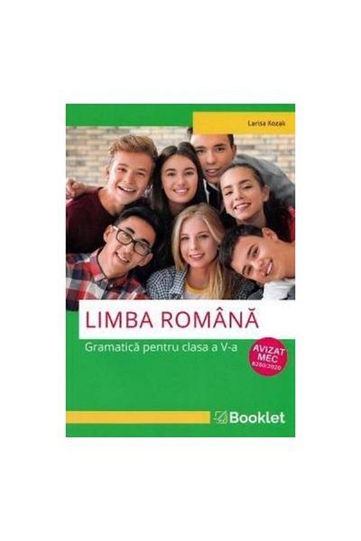 Editura Booklet Romanian language. Grammar for the 5th grade, Larisa