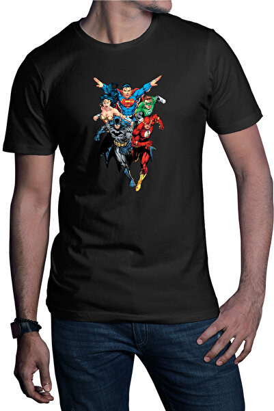 OEM Tricou barbati The Flash Superman Batman Wonder Women