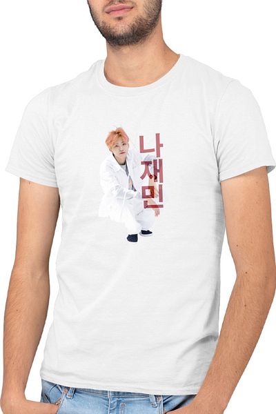 OEM Men's T-shirt NCT Jaemin Logo Concept Idol Stunning Baby Mochi