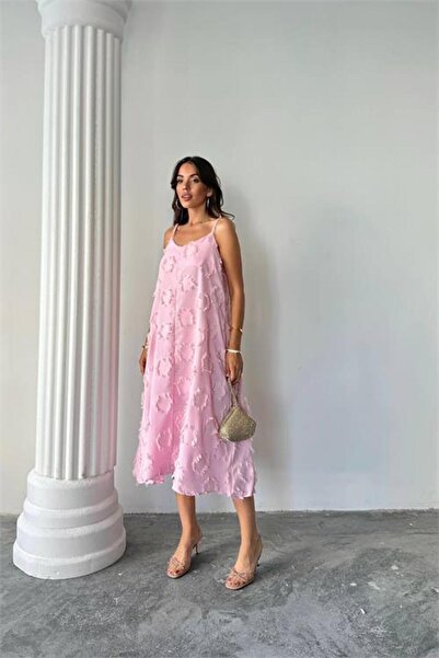 Dipmoda Ženska haljina sa Fisto vez naramenica pune dužine DPG098