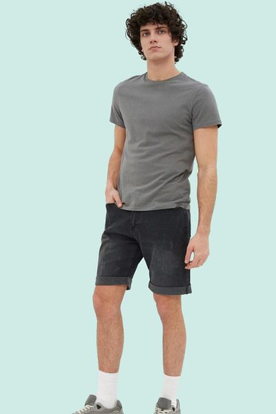 PayBuy Men's Denim Jeans Shorts Slim Fit Narrow Leg Cotton Daily Use Weekend Summer Indispensable