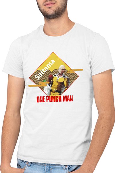 OEM Tricou barbati One-Punch Man Super Hero Powers Psychotic